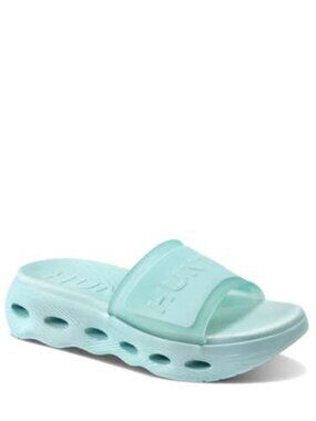 HUNTER Geneva Slide Sandal in Light Blue - Various Sizes - New in Box